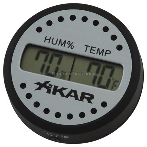 XIKAR PuroTemp Rectangle Digital Hygrometer 833XI