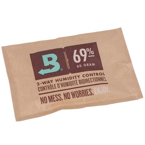 Boveda 69% RH 2-Way Humidity Control, Large 60 Gram size, 12-Pack