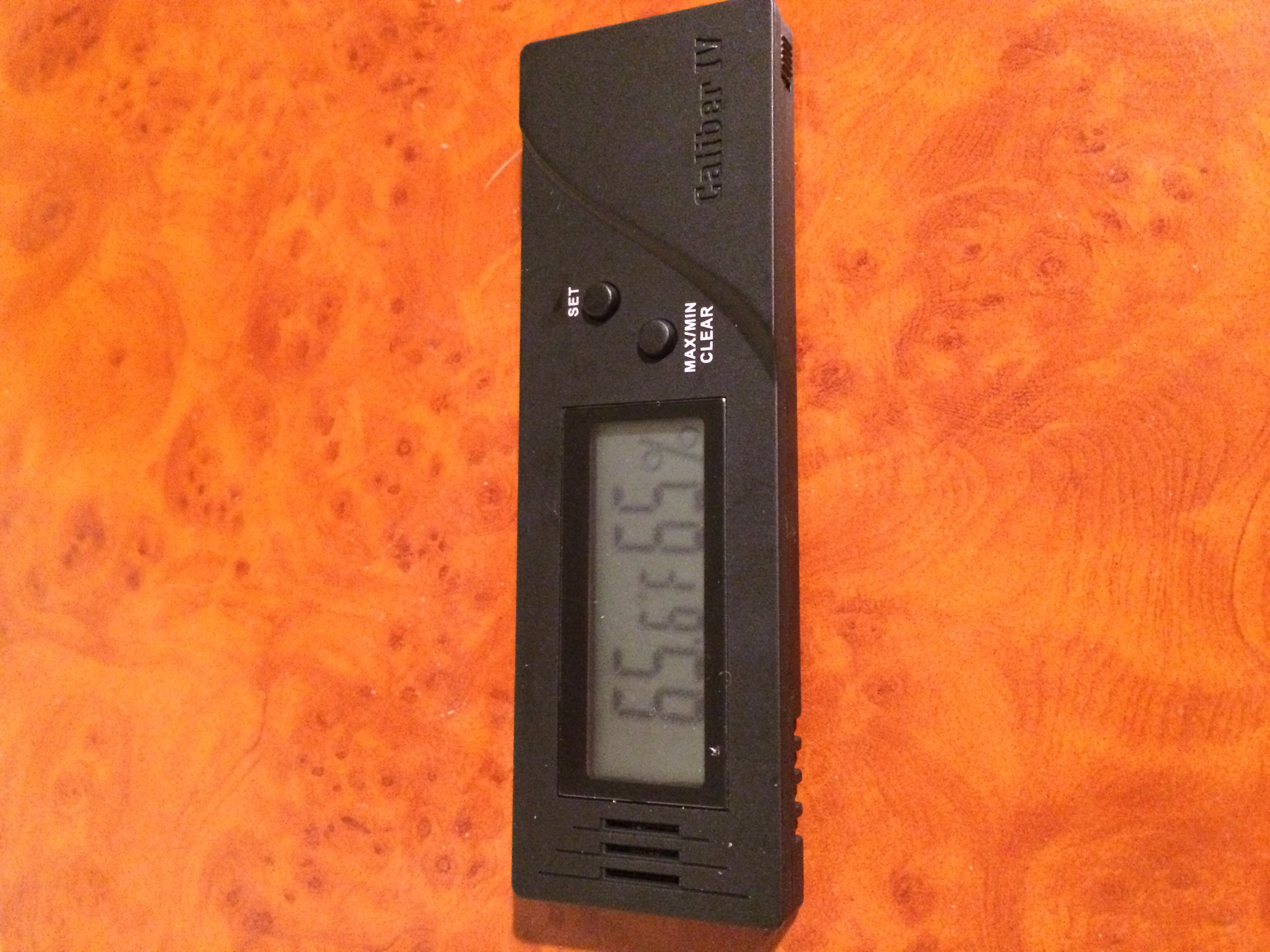 Cigar Oasis Caliber IV Digital Hygrometer for Cigar Humidors