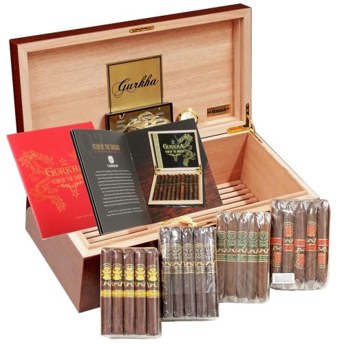 Gurkha Year of the Dragon Humidor with 80 Cigars