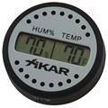 XIKAR 832Xi Digital Cigar Humidor Hygrometer Thermometer Round