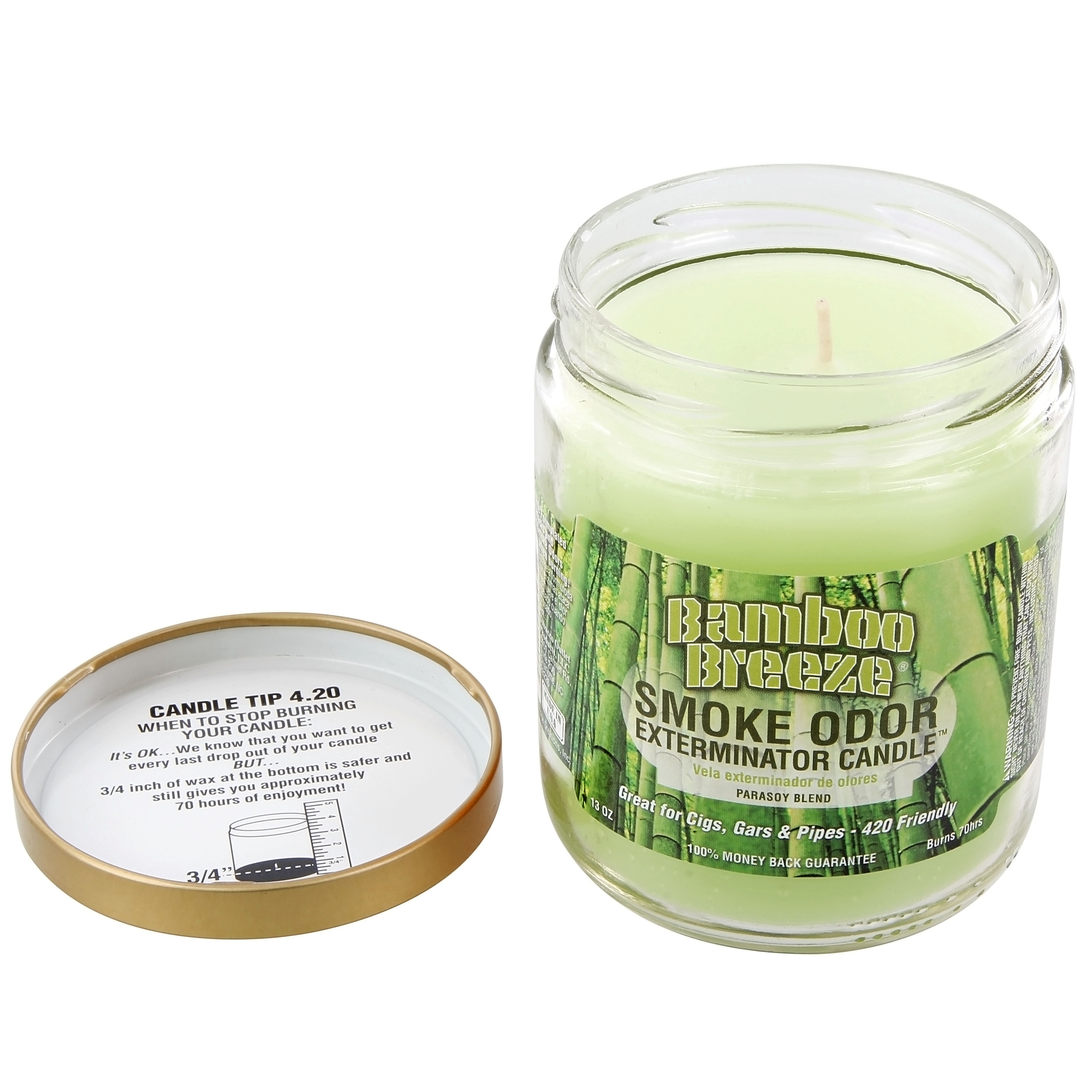 Smoke Odor Exterminator by Smokers Candle 1 or 2 pack 13 oz 
