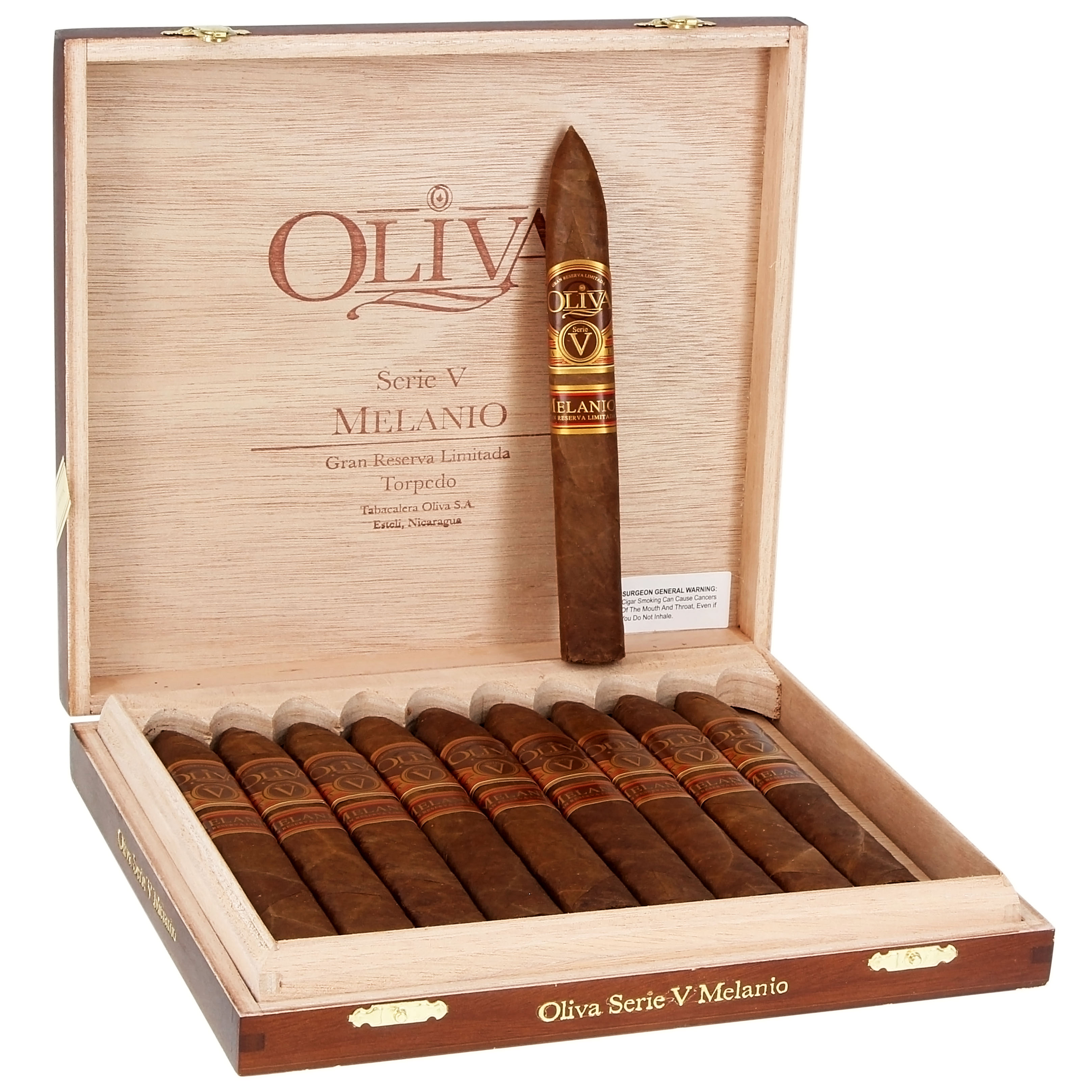 NEW IN BOX OLIVA CIGAR PACK BOX WOODEN MATCHES 