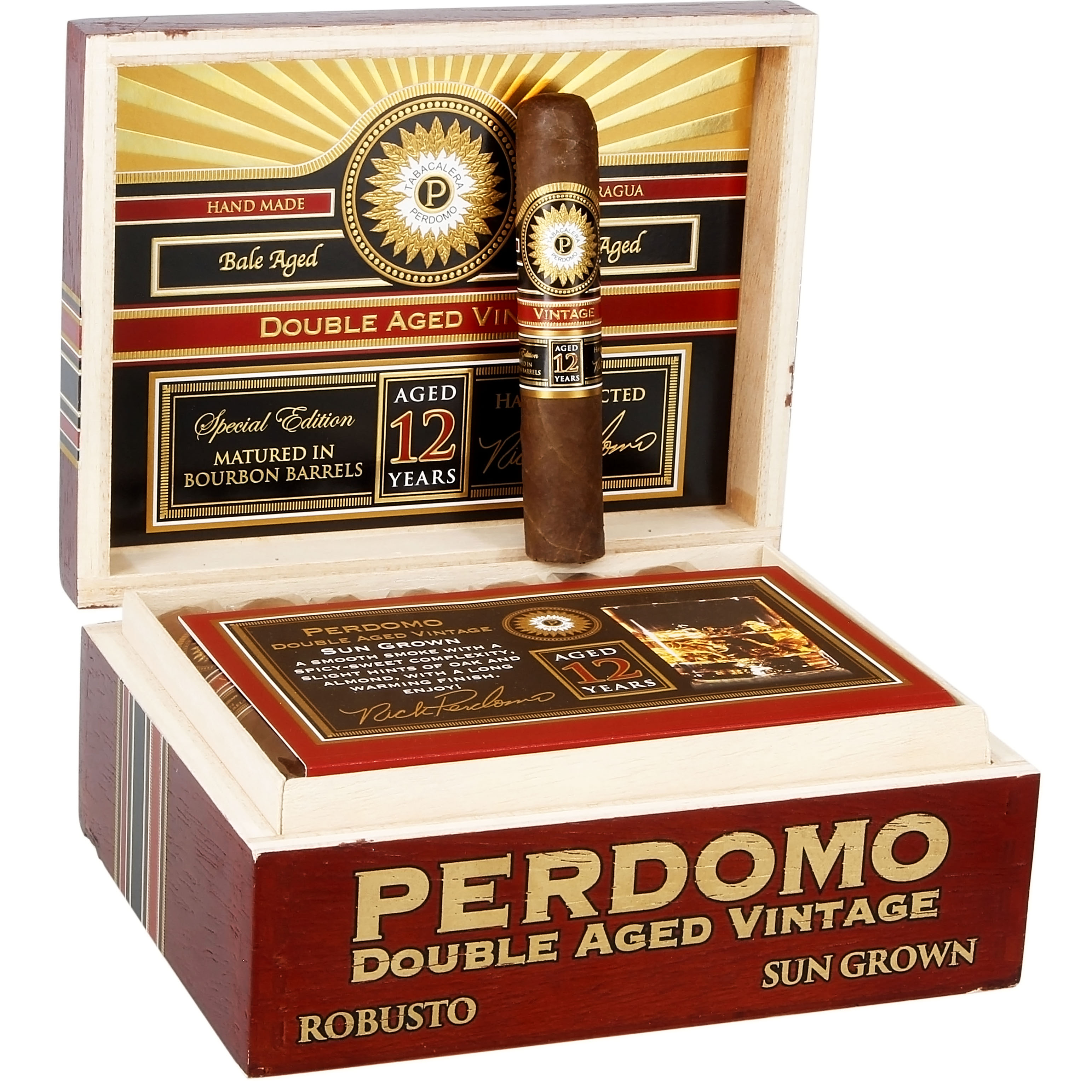 Perdomo Double Aged 12 Year Sun Grown Robusto 5