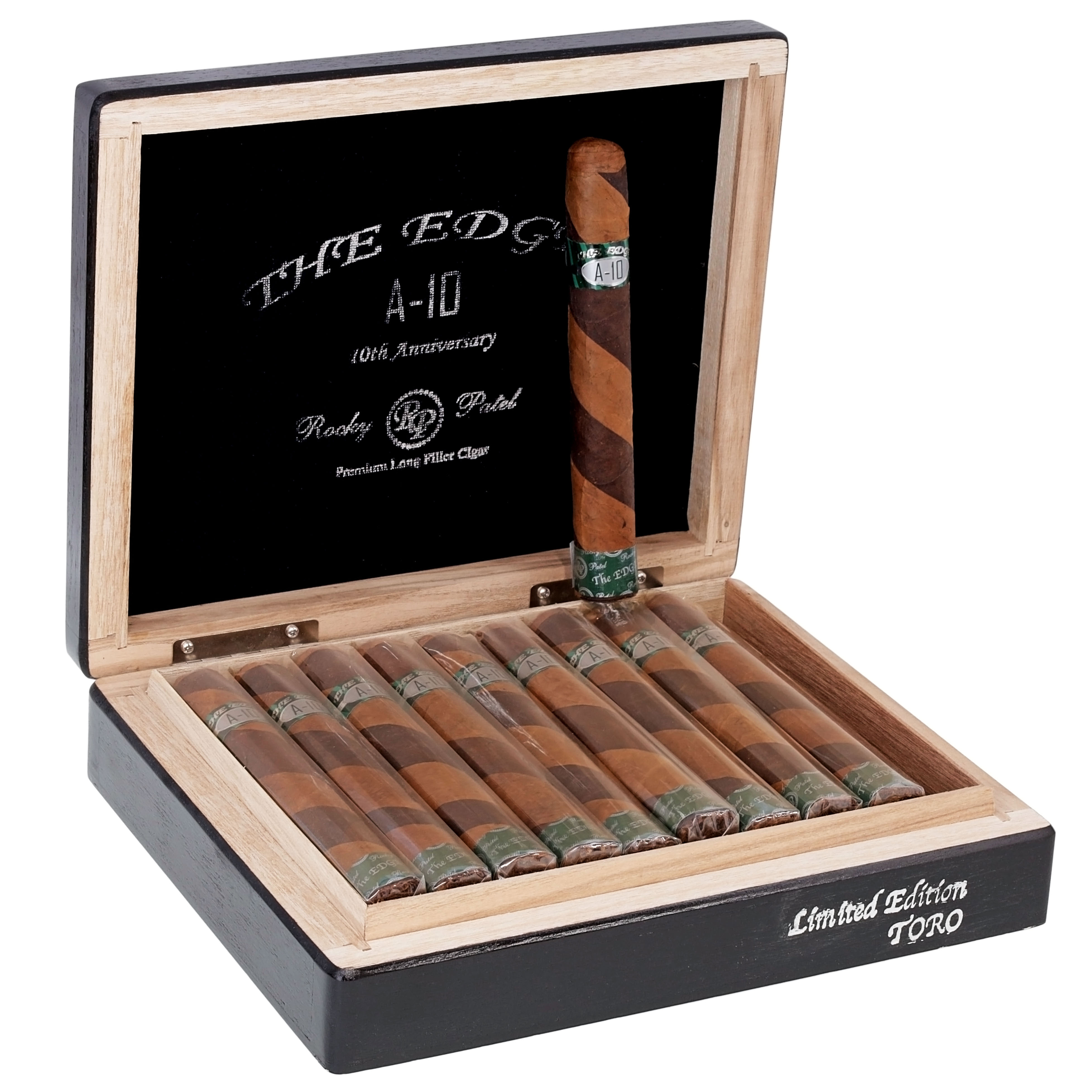 Rocky Patel The Edge Toro Habano Empty Wood Cigar Box 