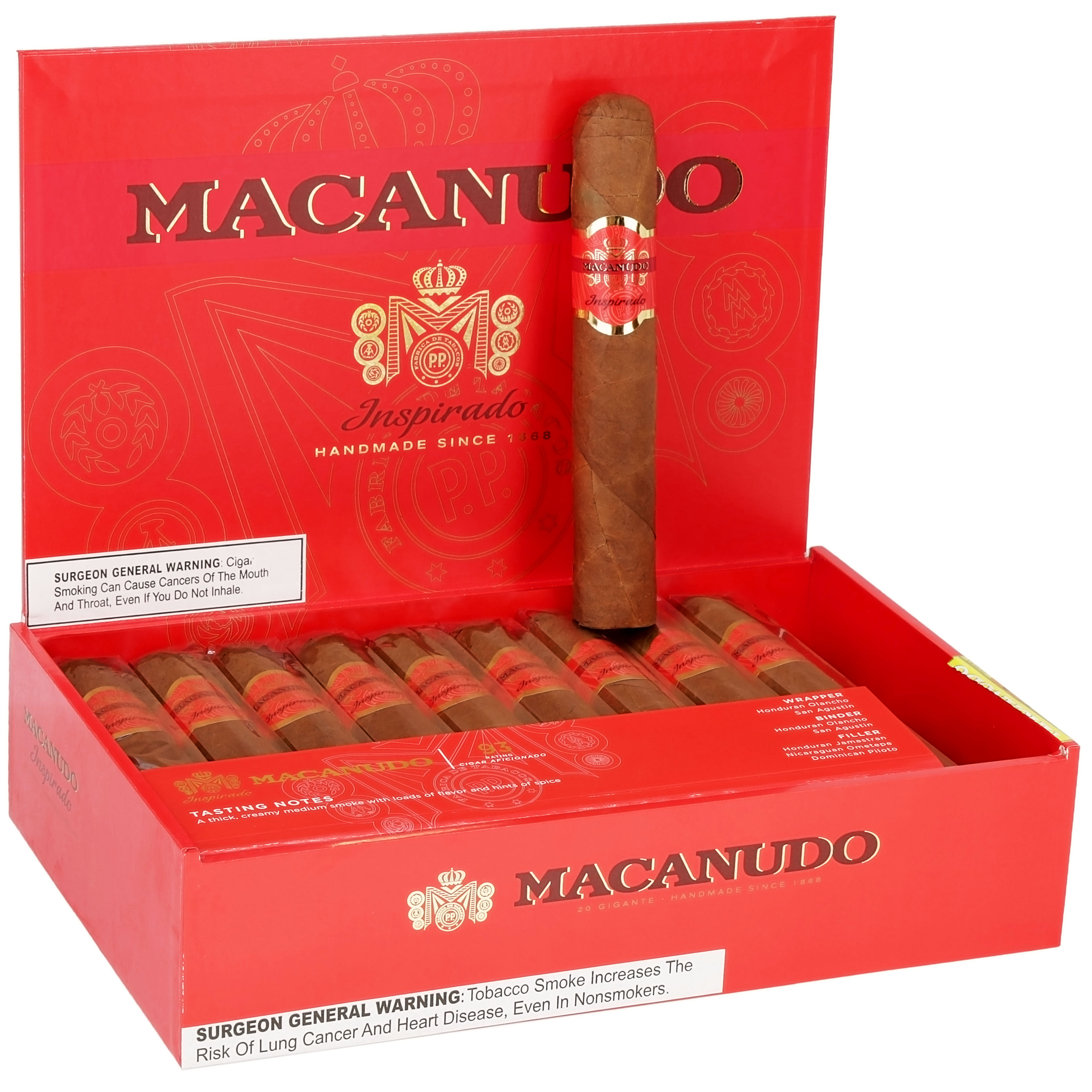 Macanudo Inspirado Orange Gigante 6