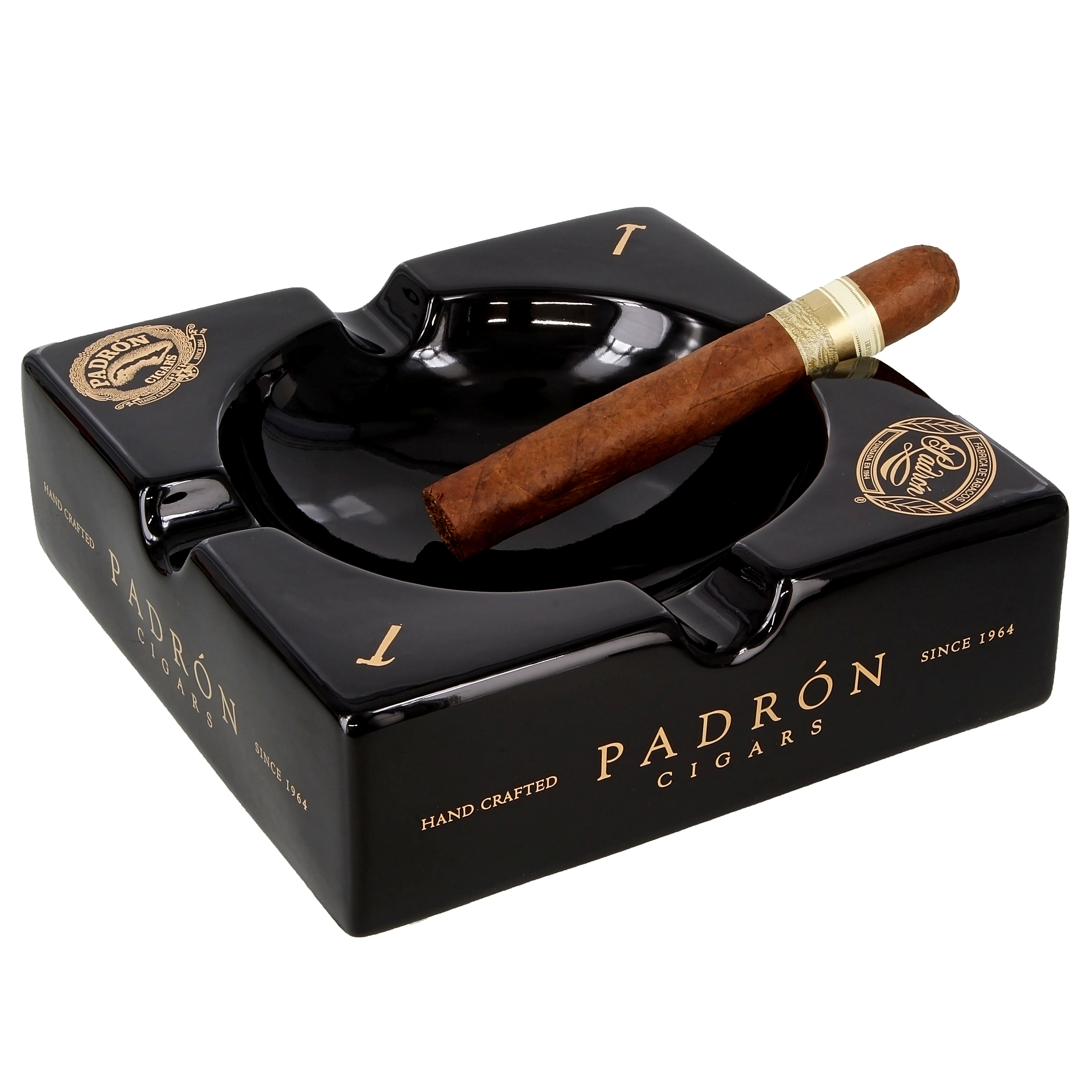 4 Cigar Rests Rare Padron Cigars Ceramic Ashtray