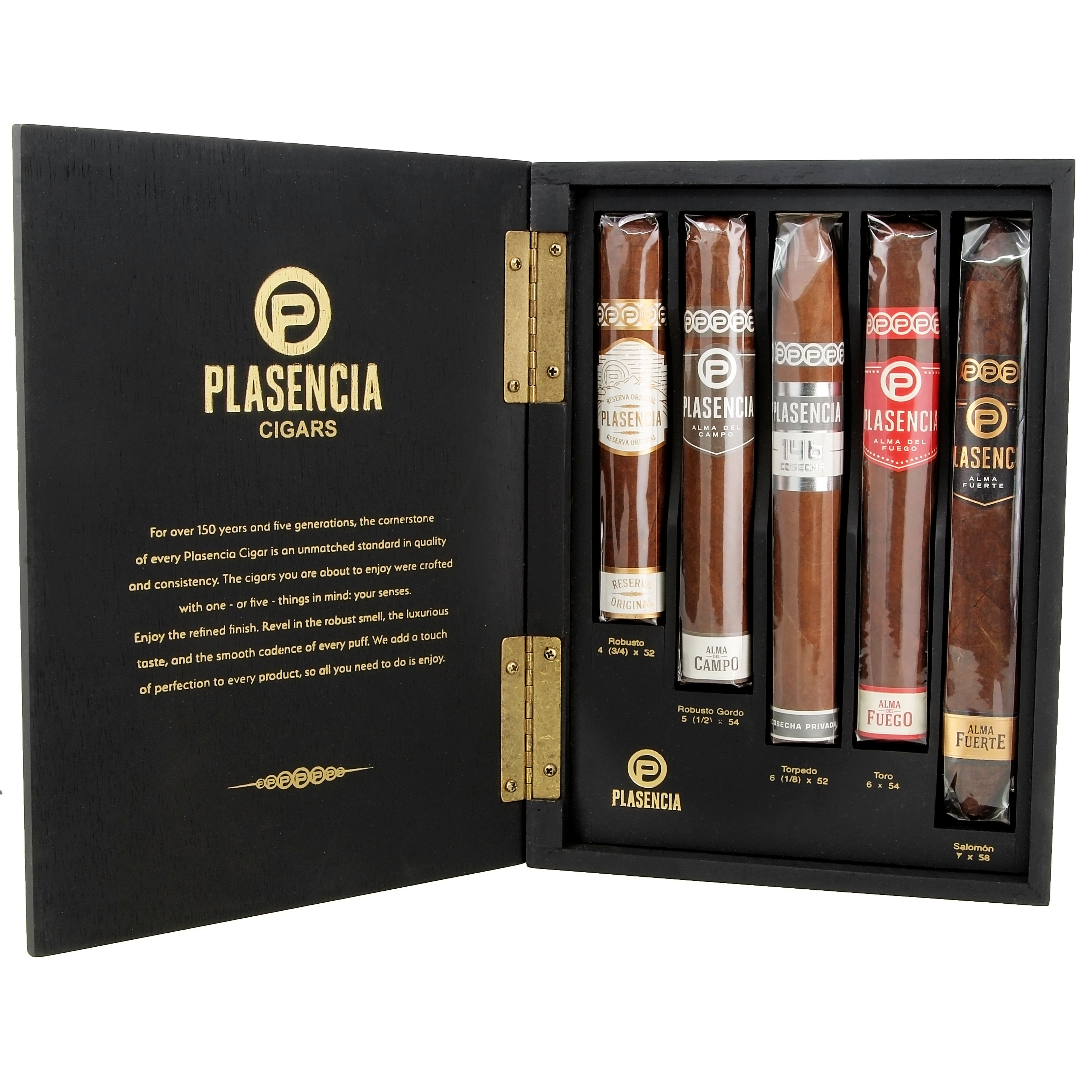 Black Plasencia Cigar Box 