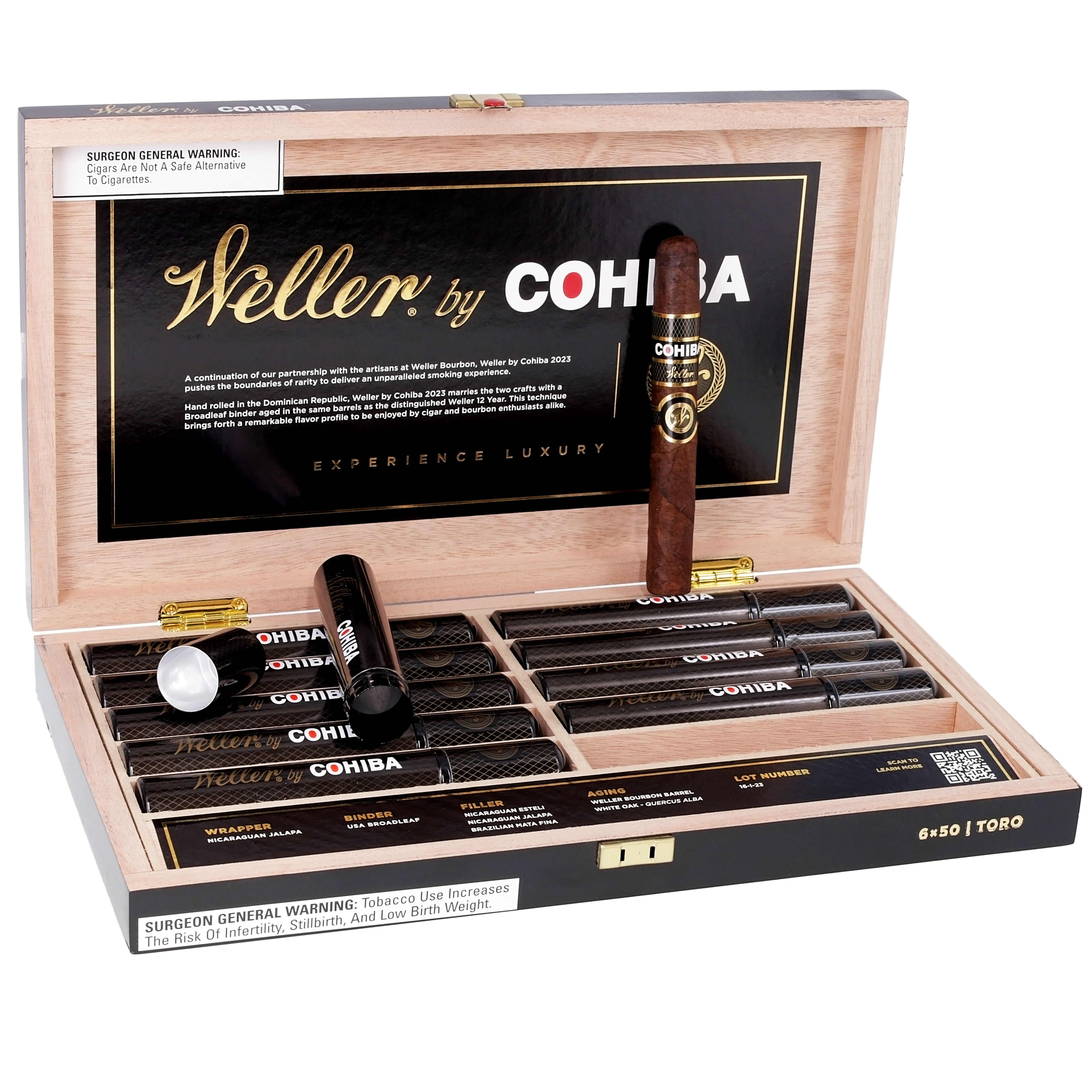 Weller by Cohiba Toro Tubo 2023 6