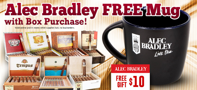 Alec Bradley FREE Mug with Box Purchase!