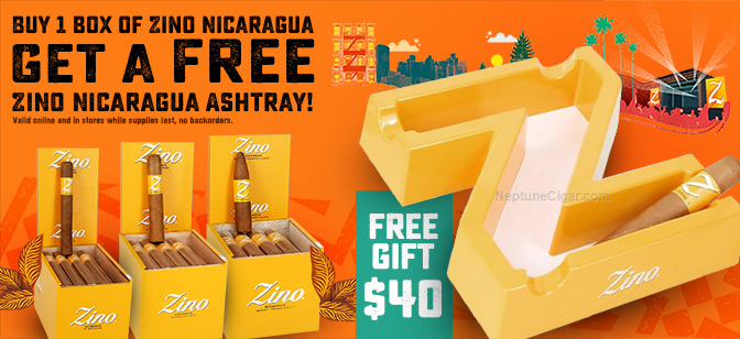 Zino Nicaragua Get a Free Zino Nicaragua Ashtray!