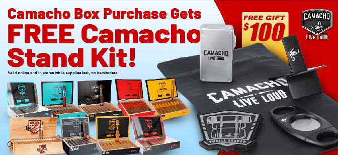 Camp Camacho Summer Buy One Box Get Swag Free!